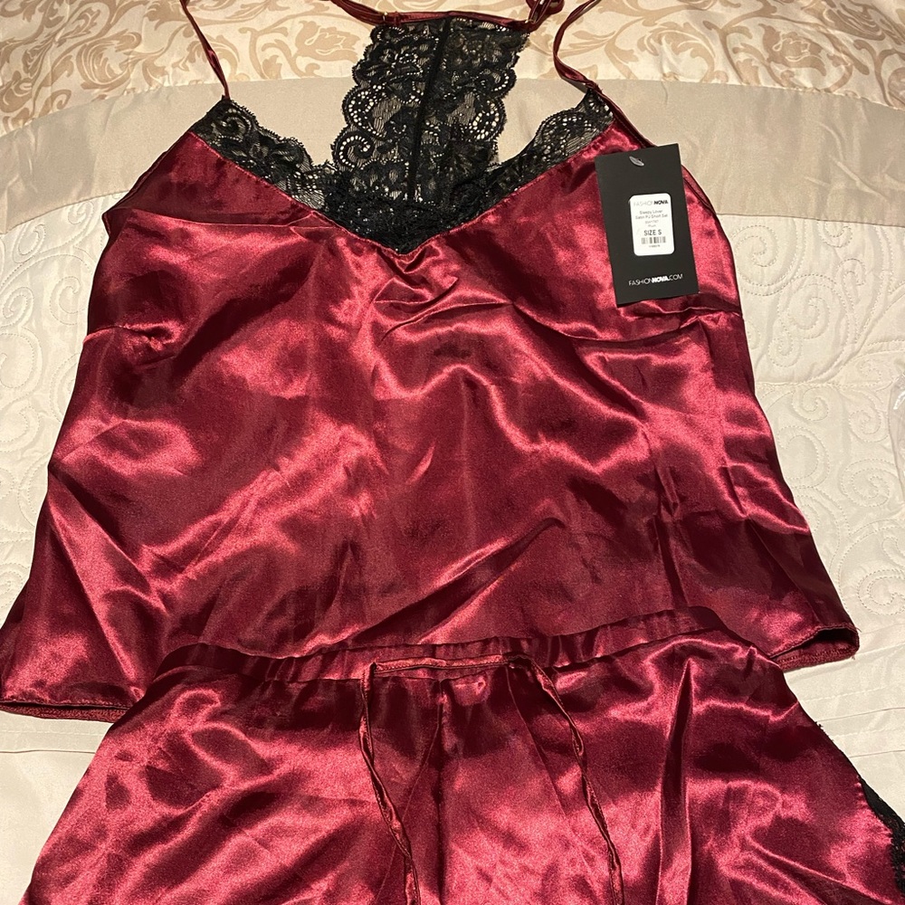 Satin Pajama Set
